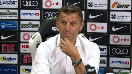 Miroslav Đukić na konferenciji za novinare / foto : SPORT NETWORK